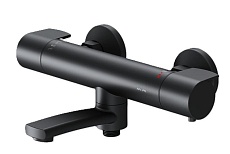 Смеситель для ванны Am.Pm X-Joy F85A50022 с термостатом, черный