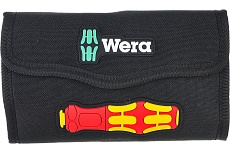 Набор ручка держатель со сменными отвертками WERA Kraftform Kompakt Turbo i 1 VDE WE-057484