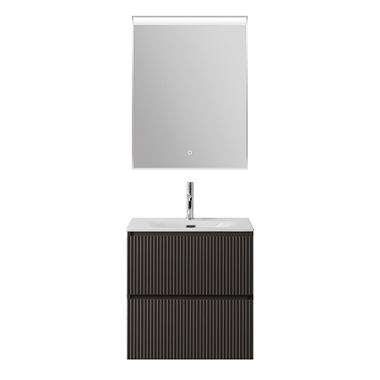 Мебель для ванной BelBagno Uno-Mini 50 см Темно-серый матовый