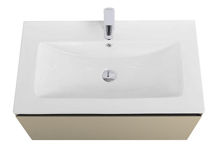 Мебель для ванной Art&Max Latina 80 см Серо-бежевый матовый