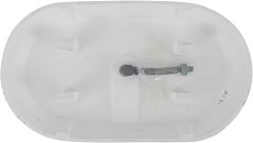 Ванна из искусственного камня Allen Brau Solid Stone Krion Classic 170x75 белый матовый 2.35004.21