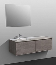 Мебель для ванной Black&White Universe U909.1500 150 см пепельный