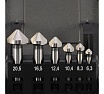 Набор зенковок H-Tools 90гр. 6.3-20.5мм 3z HSSE-Co5 6шт 745806EHT