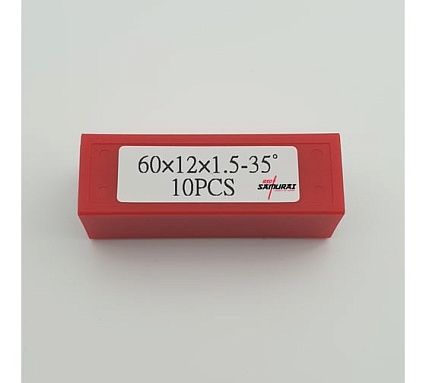 Нож твердосплавный универсальный RED SAMURAI TS 60x12x1,5 (T04F) (10шт.) TPRS0001309