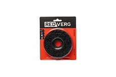 Круг шлифовальный коралловый черный 115x15x22.23 мм 930191 Redverg 00006692885