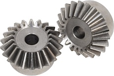 Коническая зубчатая пара ISKRA передат. число: 1:1, M=2, Z1=22, Z2=22 C28A221