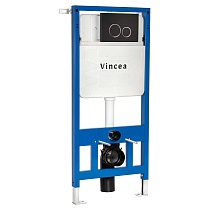 Кнопка смыва Vincea VFP-005MB матовый черный