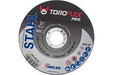 Круг отрезной по стали F41 125х1.0х22.23 мм, A60S-BF PRO TOROFLEX 4010362575227