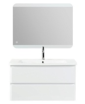 Мебель для ванной BelBagno Albano-Cer 105 см Bianco Lucido