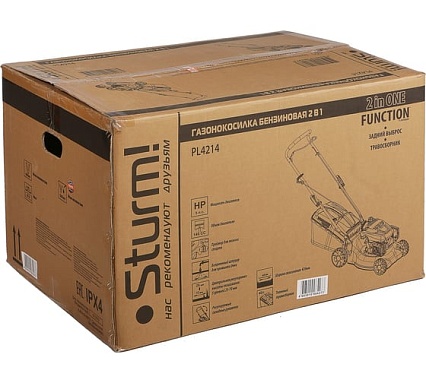 Бензиновая газонокосилка 5 л.с. Sturm PL4214