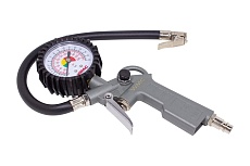 Пистолет для подкачки шин WMC TOOLS с аналоговым манометром и шлангом WMC-STG-05(51322)