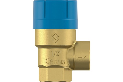 Предохранительный клапан Flamco Prescor B, 1/2x1/2-6bar ст.арт. FL 27100