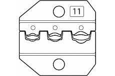 Пресс-клещи КВТ CTK-11 74851