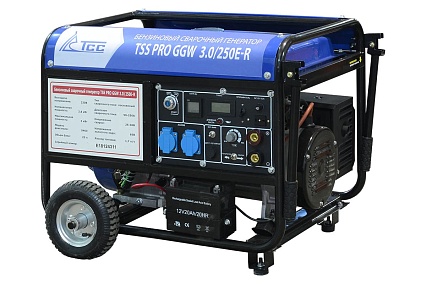 Бензиновый сварочный генератор ТСС PRO GGW 3.0/250E-R 022832