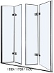 Душевая дверь Cezares ELENA-W-BS-22-200-C-Cr 200x195, прозрачная