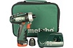 Аккумуляторная дрель Metabo PowerMaxx BS 12 В, 1х2.0, патрон, сумка 600079500