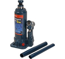 Гидравлический бутылочный домкрат Megapower 3т с клапаном M-90304