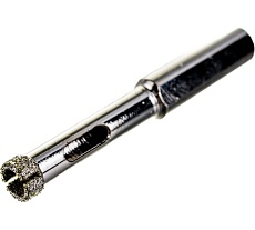 Сверло алмазное по стеклу и керамике (2 шт; 8х65 мм; трехгранный хвостовик) Тундра 1935830