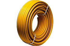 Гофрированная труба Kofulso нерж. сталь, отожженная с полиэтиленовым покрытием 25ПМ желтая