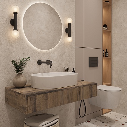 Раковина ЗОВ Oliveeka 9025 55.5x34.5 см белый