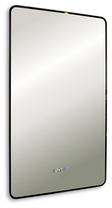 Зеркало Silver Mirrors Incanto LED-00002537 60x100 см с подсветкой, антипар, часы