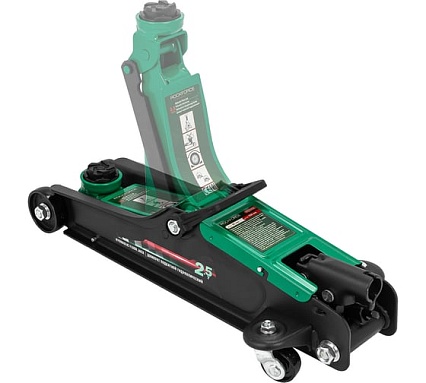Гидравлический подкатной домкрат Rockforce 2.5 т, в кейсе RF-TH32505C(52817)