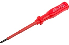 Изолированная отвертка CrV 1000V 4х100 мм FIT 55802
