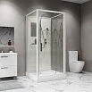 Душевая кабина Niagara Standart ST100/15Q/BK 100x100 стекло прозрачное, без крыши, без г/м