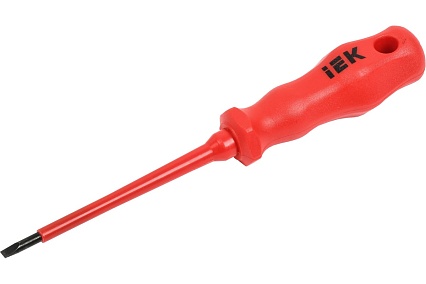 Шлицевая отвертка IEK PROFI 6,5х150мм 1000В TSC-3SL-6150