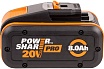 Аккумулятор (20 В; 8 Ач) Worx WA3648