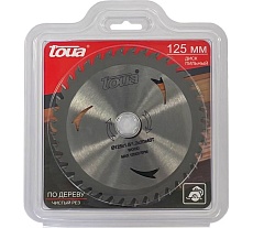 Диск пильный по дереву 125x20x40 мм, Toua TDW1252040