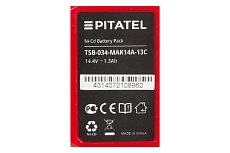 Аккумуляторная батарея ZeepDeep tsb-034-mak14a-13c (p/n: 1433/1434/1435/1435f/192699-a/193158-3), ni-cd 14,4v 1,3ah 860681