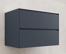 Тумба с раковиной Style Line Лима 80 см графит