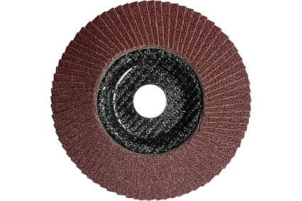 Круг лепестковый торцевой Brown 125х22 мм, Al 80 Flat Abraforce AFBR125AO08058F