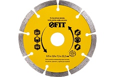 Диск алмазный отрезной (125 мм; 22.2 мм) для угловых шлифмашин FIT 37463