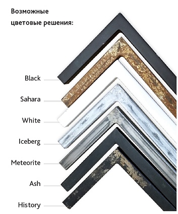 Полотенцедержатель Velvex 44x80 см Black