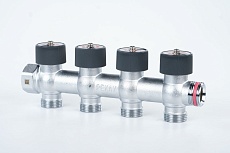 Распределительный коллектор REHAU G 3/4 4 отвода G 3/4 11316473001