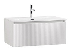 Мебель для ванной BelBagno Uno 80 см 1 ящик, Bianco Opaco