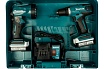 Аккумуляторная дрель-шуруповерт Makita DF347DWLE + фонарь