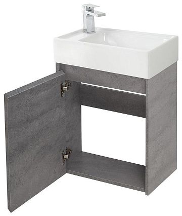 Тумба с раковиной BelBagno Kraft Mini 50 см L