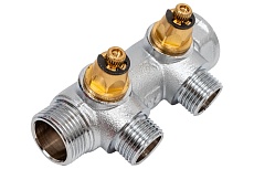 Регулирующий коллектор STOUT 3/4, 2 отвода 1/2 SMB-6850-341202 RG008UJDIOIJ29