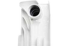 Биметаллический радиатор STOUT Space 350 4 секции боковое подключение SRB-0310-035004