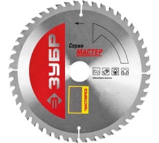 Диск пильный по дереву чистый рез (190x30/20 мм; 48Т) Зубр 36914-190-30-48_z01