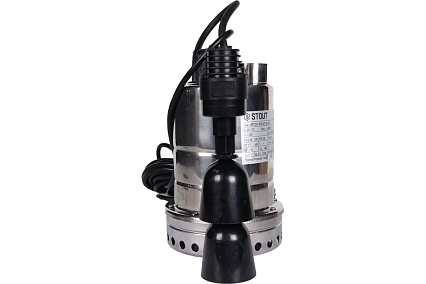 Дренажный насос с вертикальным поплавком STOUT Spd-0003-200450 RG0091CN918568