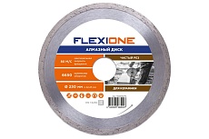 Диск алмазный со сплошной кромкой по керамической плитке (230х22.2 мм) Flexione 50000275