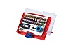 Набор вставок бит 1/4, TORX, HEX, PZ, PH, SLOT, 33 предмета Мастак 058-10033C