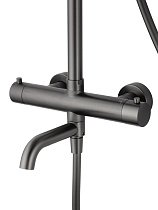 Душевая стойка Wonzon&Woghand Stick WW-88739903-BGM термостат, темный графит
