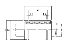 Линейный подшипник TECHNIX LM8LUUTEСHNIX