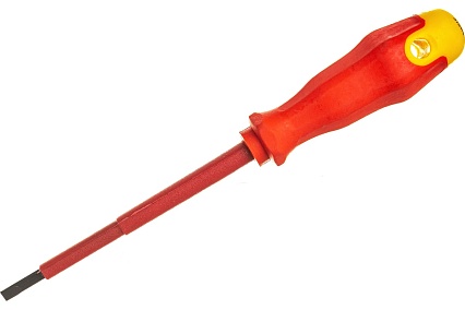 Отвертка SL 4х100мм Biber Диэлектрик 85592 тов-079501
