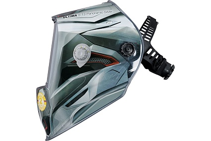 Маска сварщика Хамелеон ULTIMA 5-13 Panoramic Silver, 100х93 мм,упаковка 25 шт Fubag 992520.25